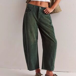 We the Free Good Luck Corduroy Barrel Pants